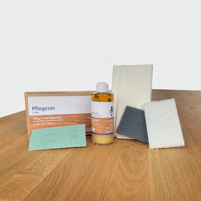 Pflegeset für Massivholz Möbel