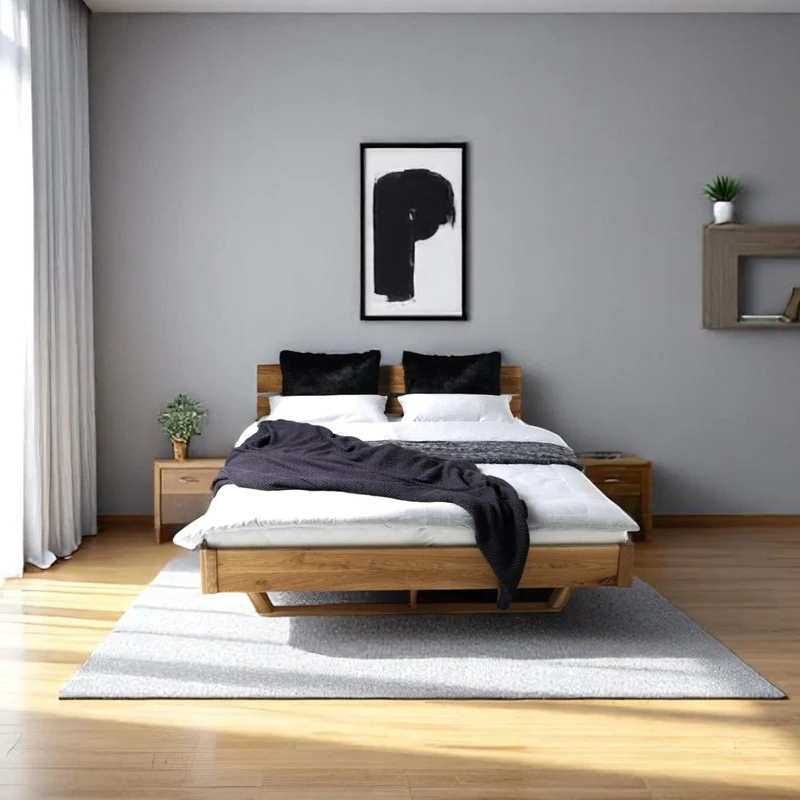 Bett Casanova Eiche Massivholz