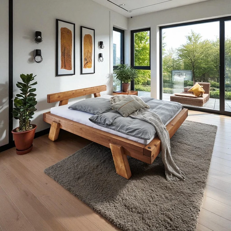 Bett Powerwood Massivholz