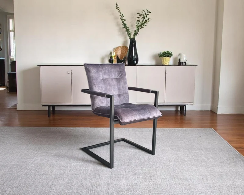 Bodahl Designerstuhl »Sabina« - Gestell matt schwarz