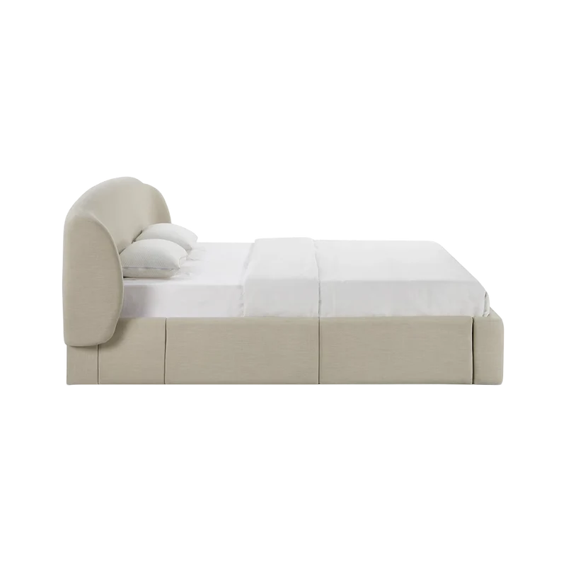 Capri King Bed Cream