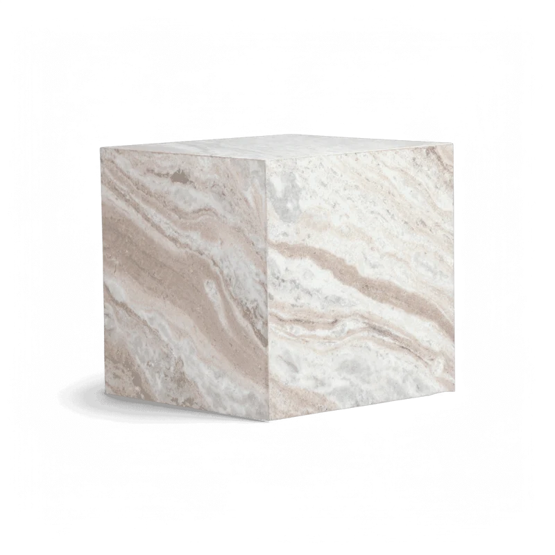 Vittoria Marble Side Table