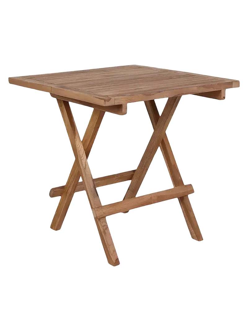 Bilbao Beistelltisch Teak, natur