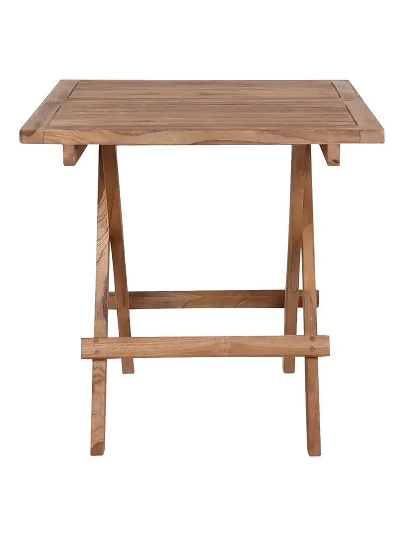 Bilbao Beistelltisch Teak, natur