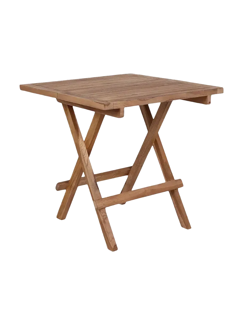 Bilbao Beistelltisch Teak, natur