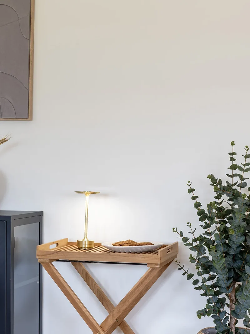 Ronda Tablett-Tisch Teak, natur