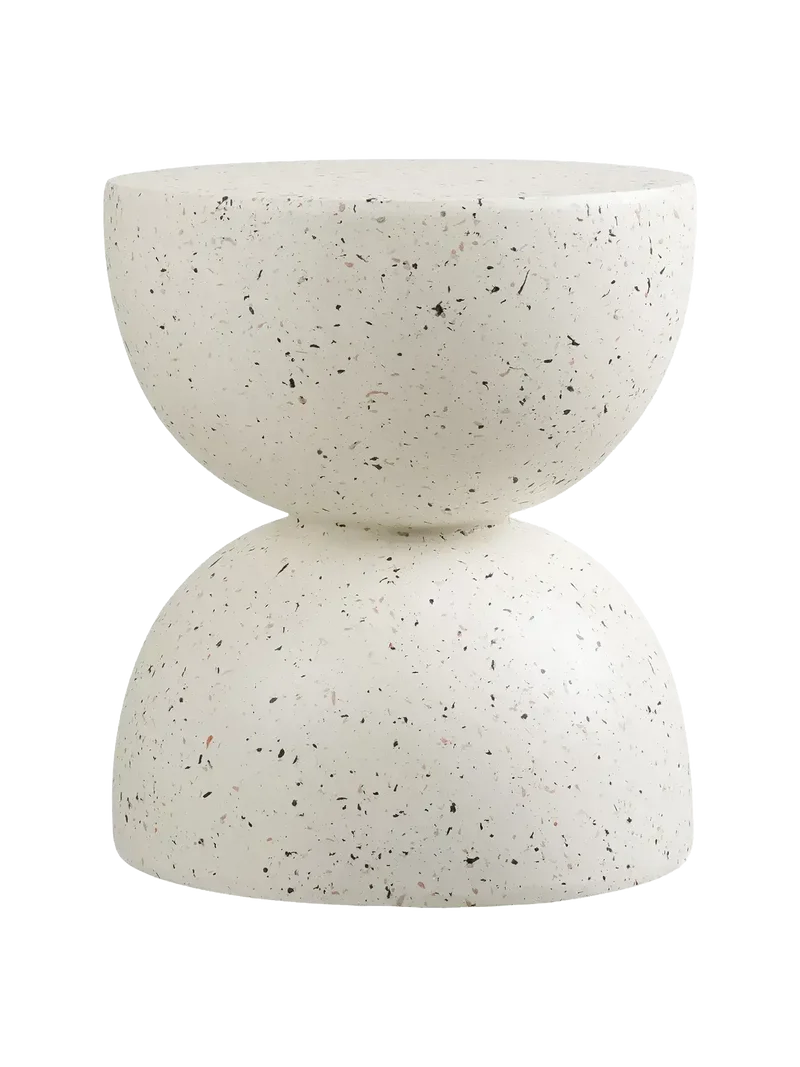 Bistro Beistelltisch Fiberclay, Terrazzo-Optik