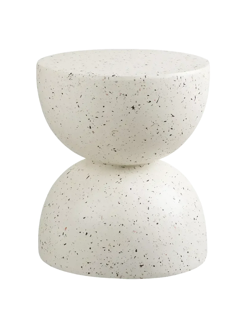Bistro Beistelltisch Fiberclay, Terrazzo-Optik