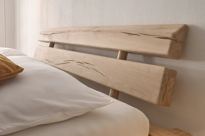 Massivholzbett INGER 180x200 cm – Eiche Naturholz