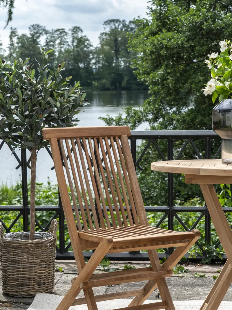 Toledo Esszimmerstuhl Teak, natur