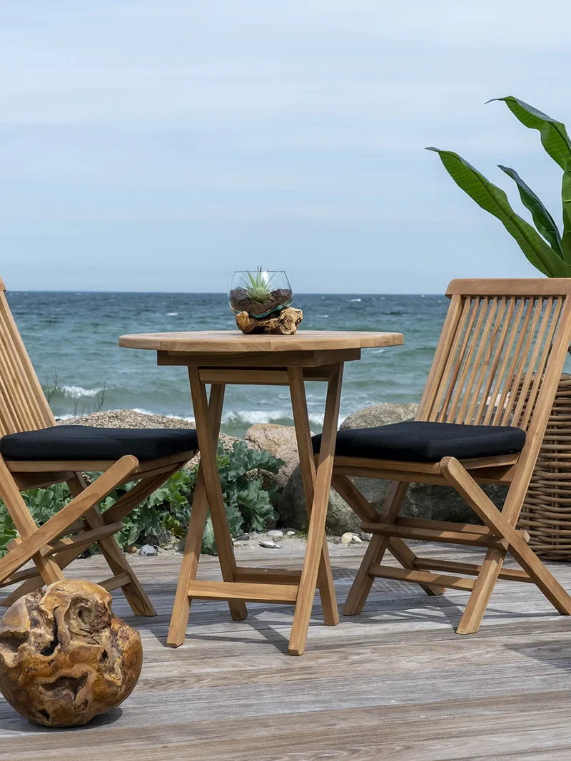 Toledo Esszimmerstuhl Teak, natur