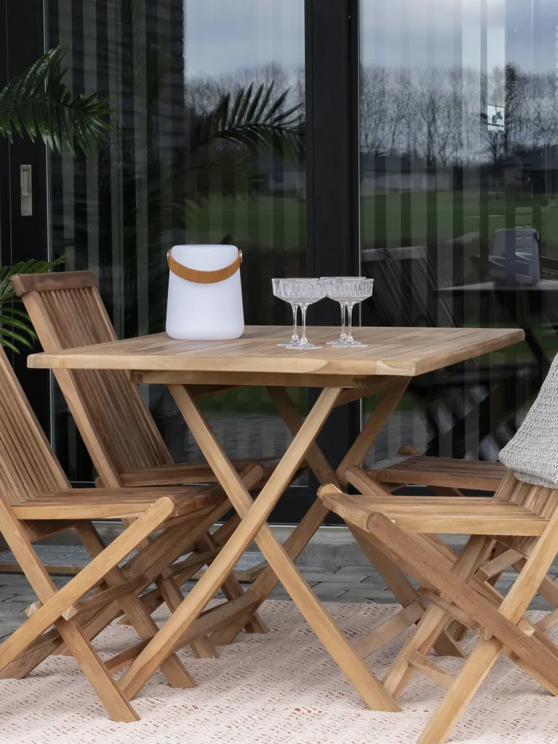 Toledo Esszimmerstuhl Teak, natur