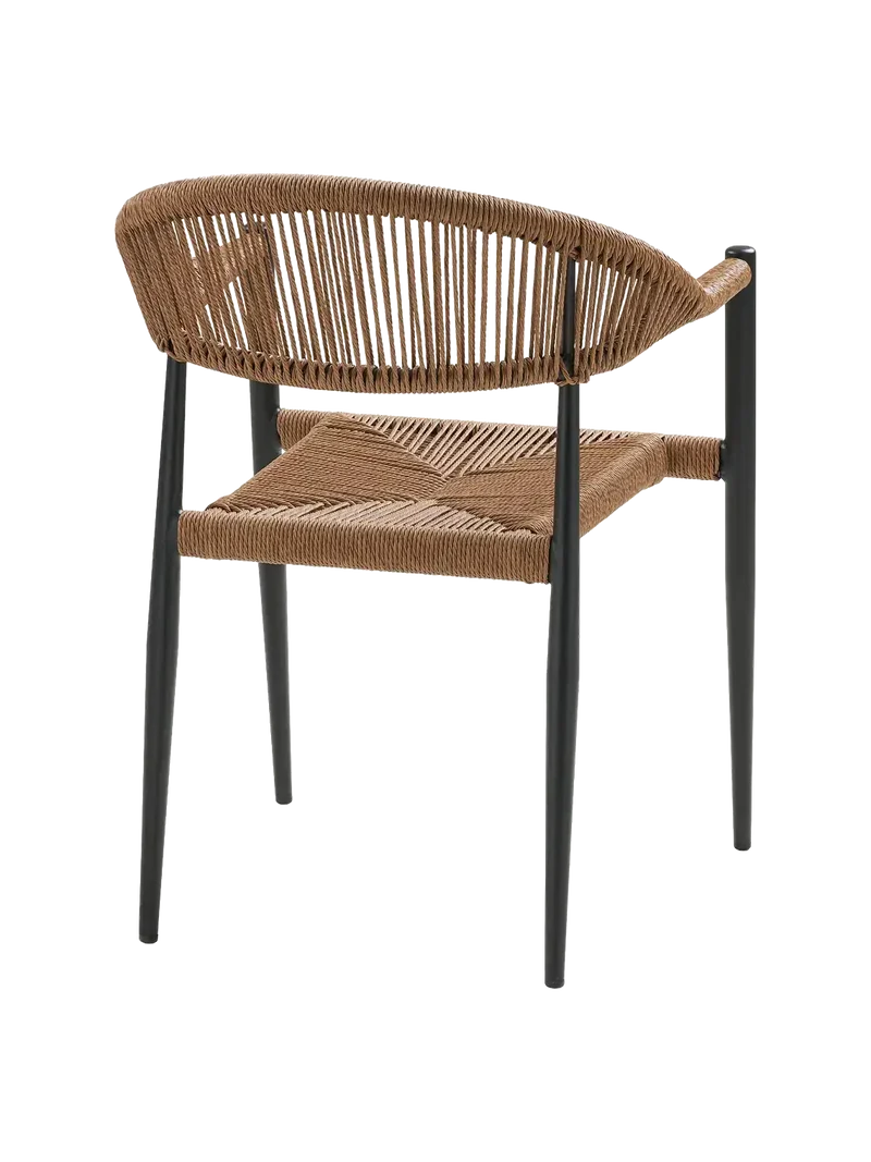 Salerno Esszimmerstuhl Aluminium/Polyester