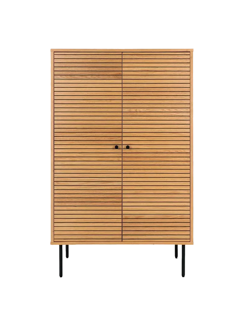 Kyoto Highboard Eichenfurnier