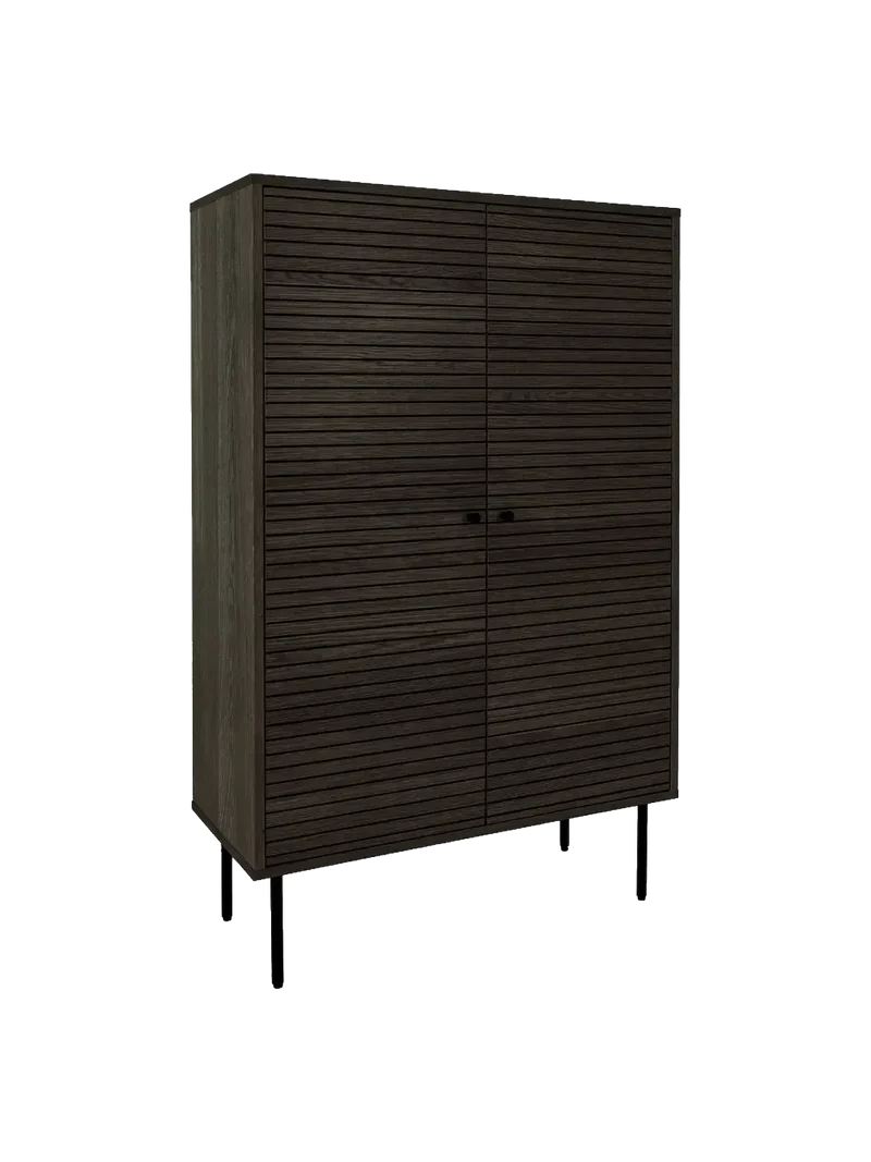Kyoto Highboard Eichenfurnier