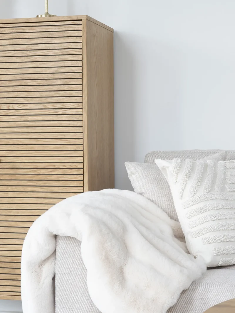 Kyoto Highboard Eichenfurnier