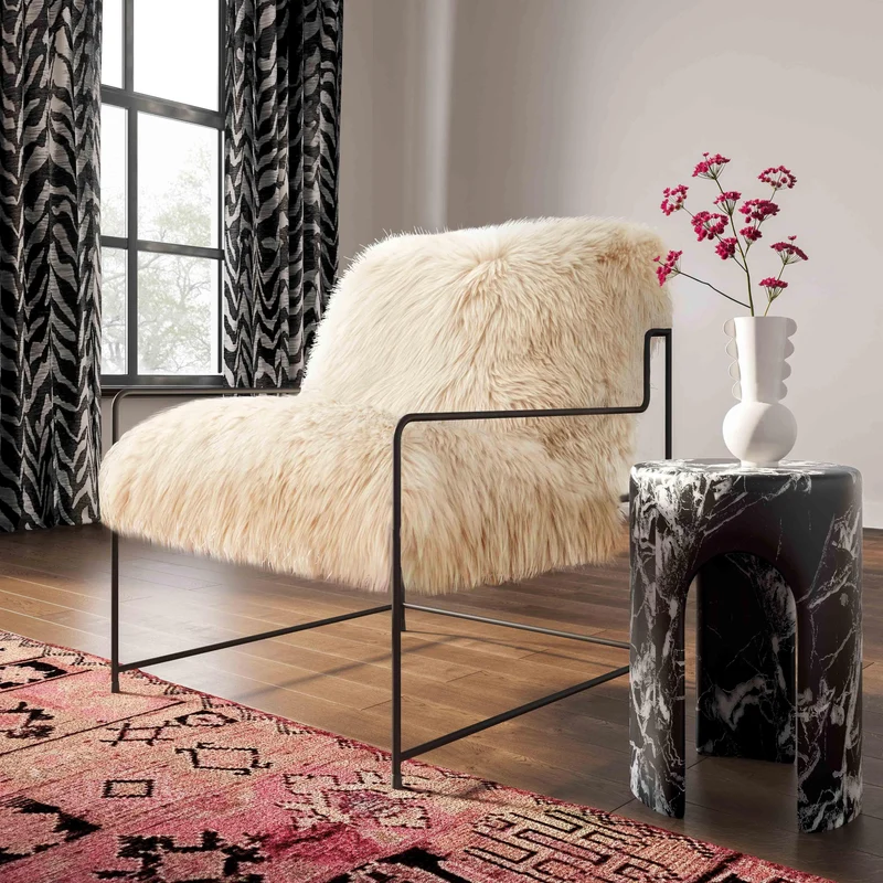 Aurelia Microciment Side Table