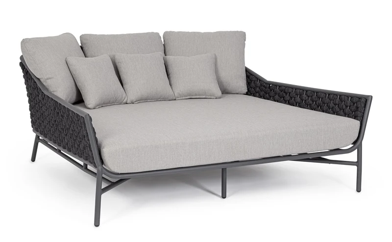 Sonnenbett Everly Anthrazit Graphit