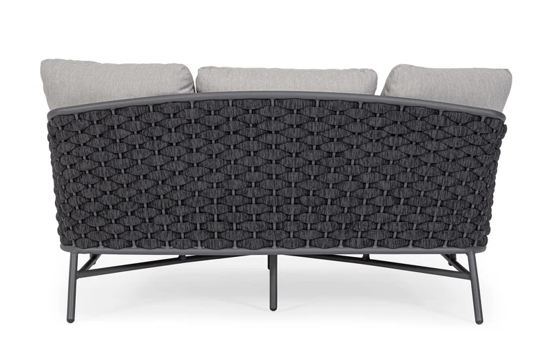 Sonnenbett Everly Anthrazit Graphit