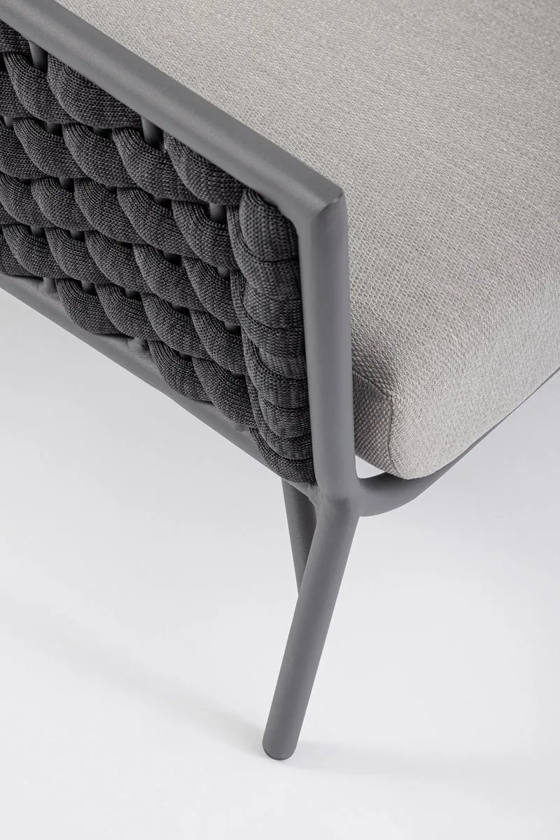 Sonnenbett Everly Anthrazit Graphit