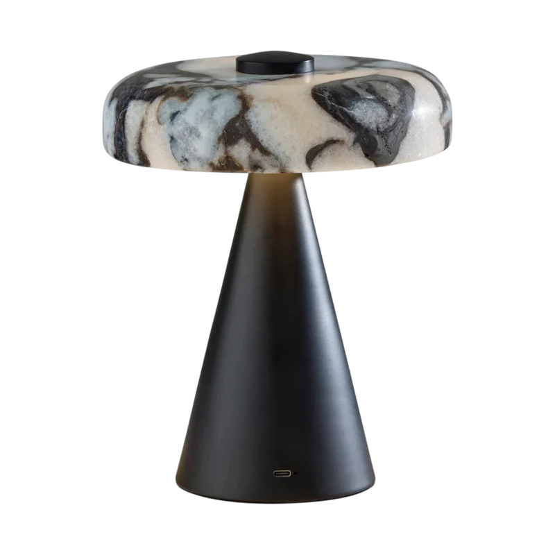 Stratum Black Cordless Table Lamp