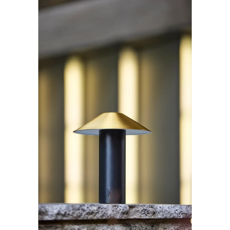 Tiller Black Cordless Table Lamp