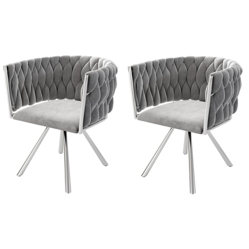 Esszimmerstuhl 360-Grad drehbar, 2er / 4er / 6er Set