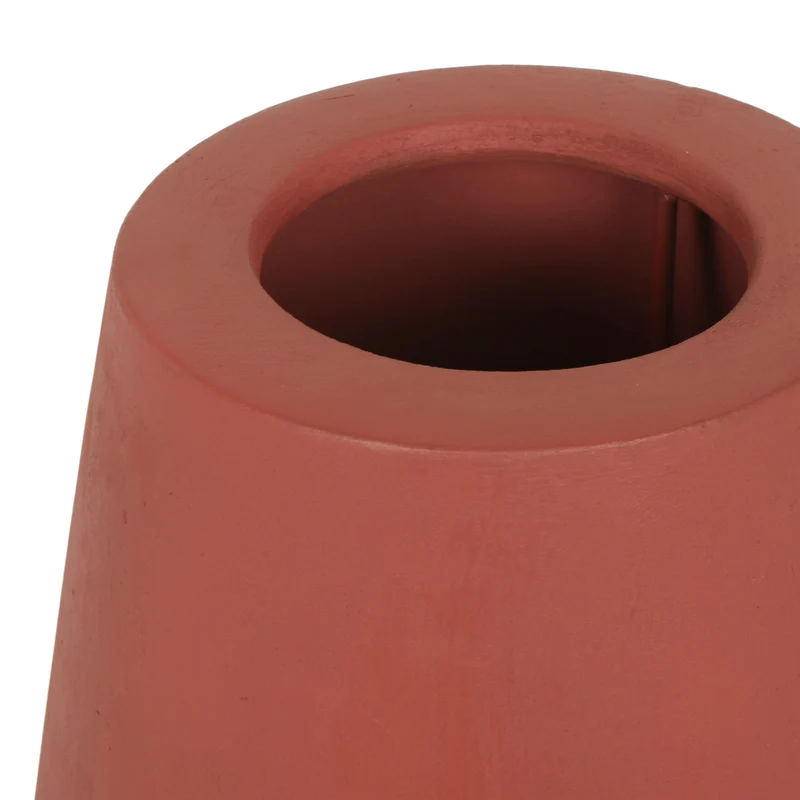 Zen Red Terracotta Table Lamp