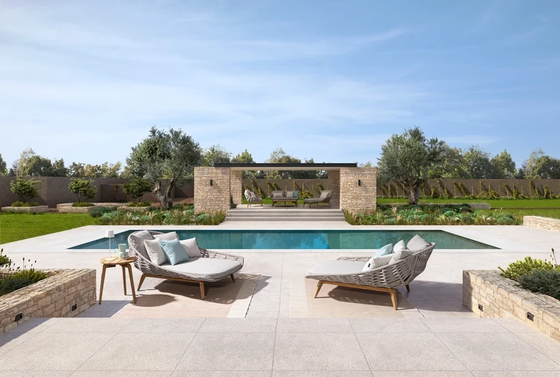 Daybed Tamires Outdoor Sonnenliege