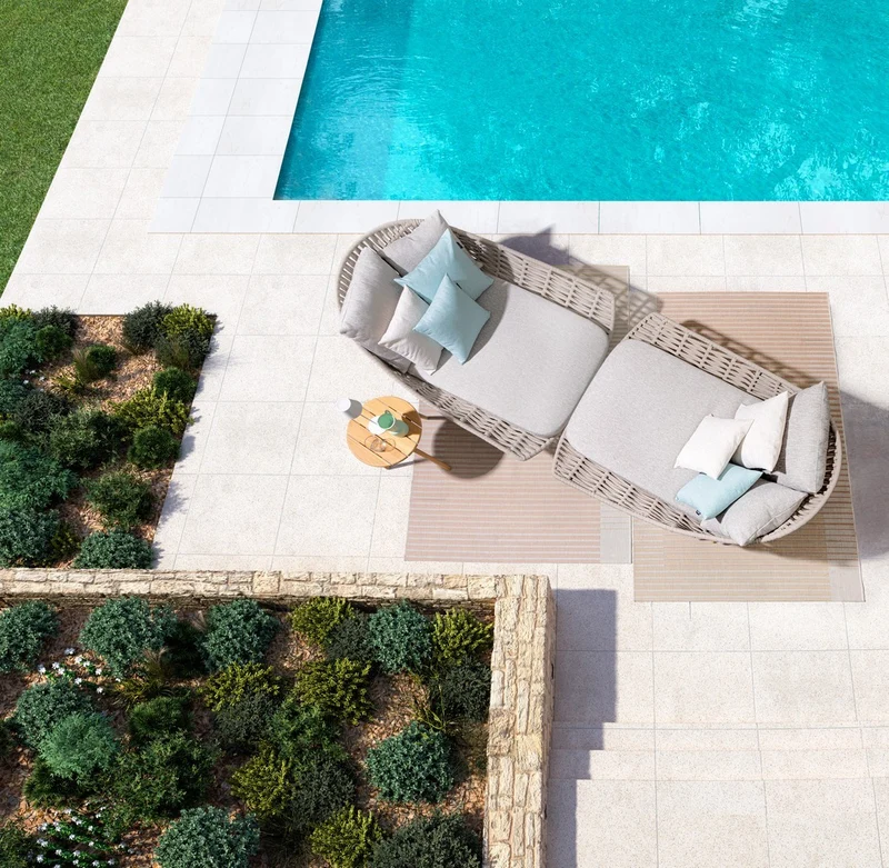 Daybed Tamires Outdoor Sonnenliege
