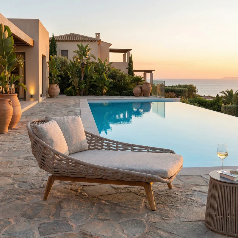 Daybed Tamires Outdoor Sonnenliege