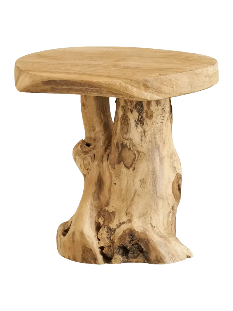 Palena Beistelltisch Teak, natur