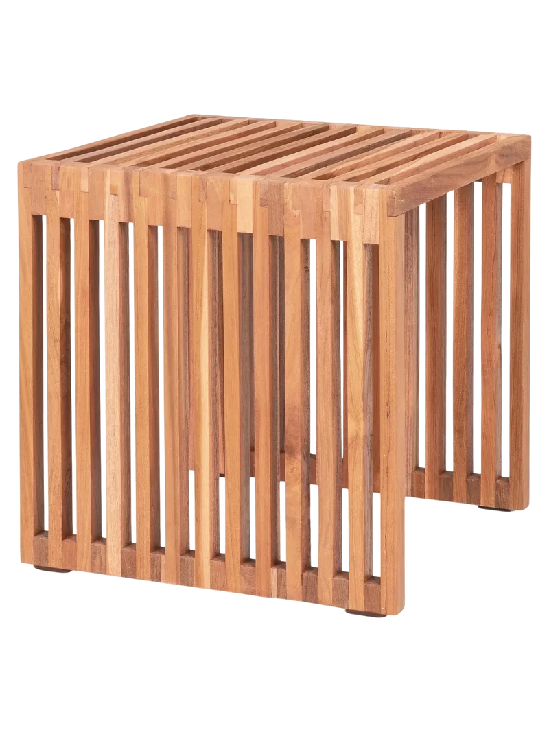 Pego Beistelltisch Teakholz, natur