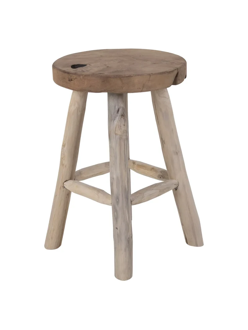 Badia Hocker Teakholz, natur