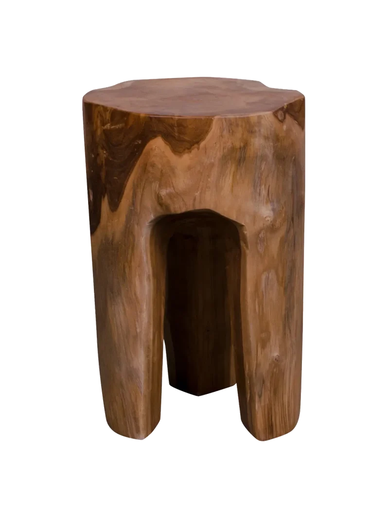 Rose Hocker Teakholz, natur