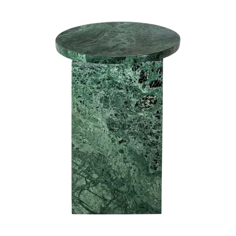 Murano Accent Table Green