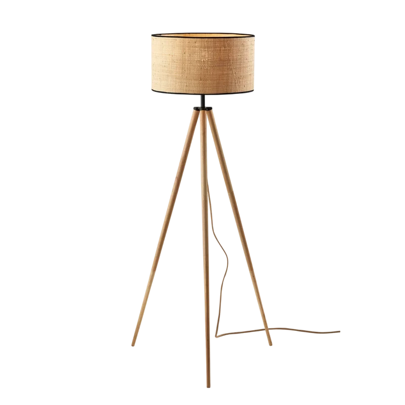 Trestle Natural Floor Lamp