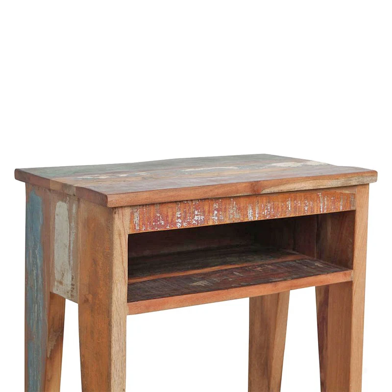 Nachttisch Vintage mit offenem Fach