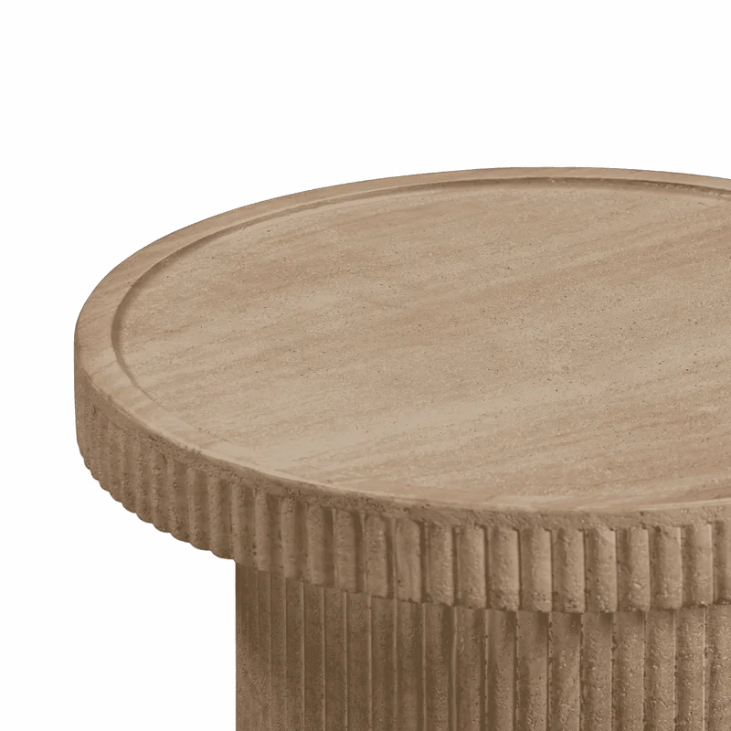 Isabella Microciment Side Table
