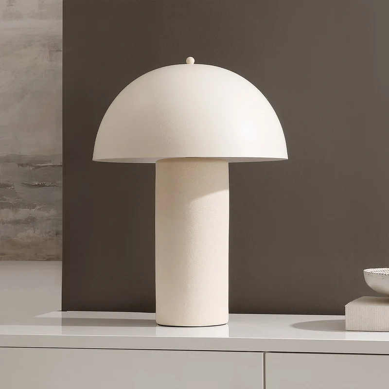 Aluna Table Lamp Ivory