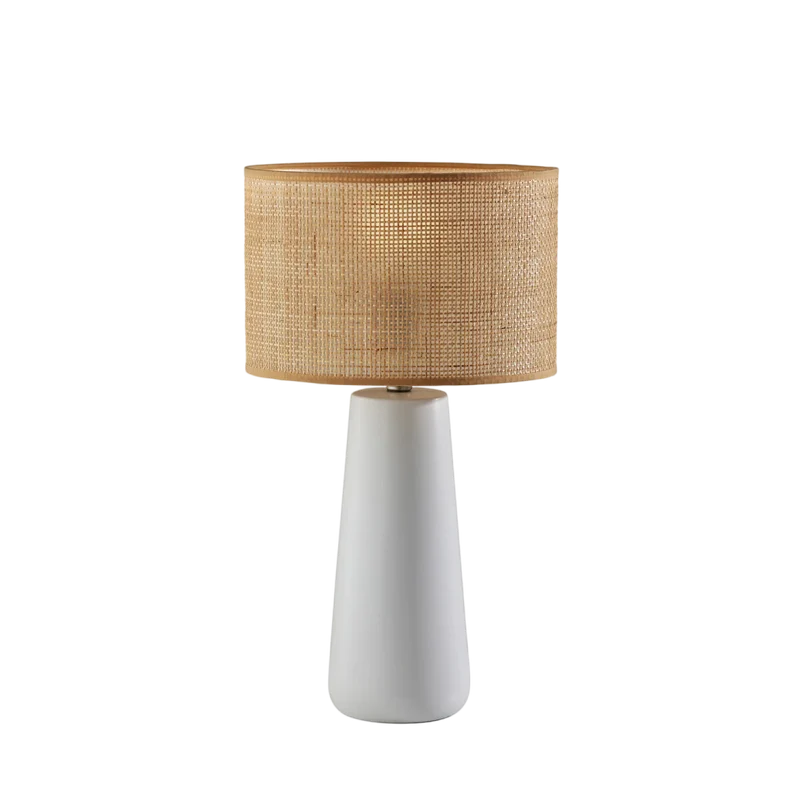 Cove White Table Lamp