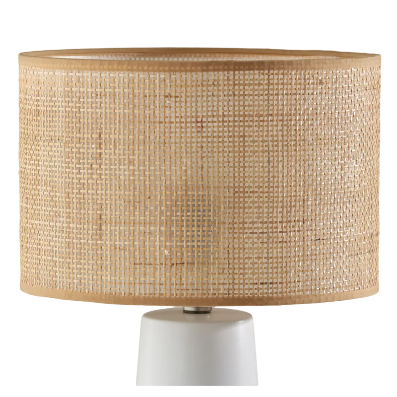 Cove White Table Lamp
