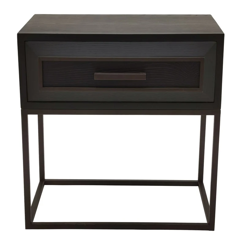 Nachttisch Lixly Black