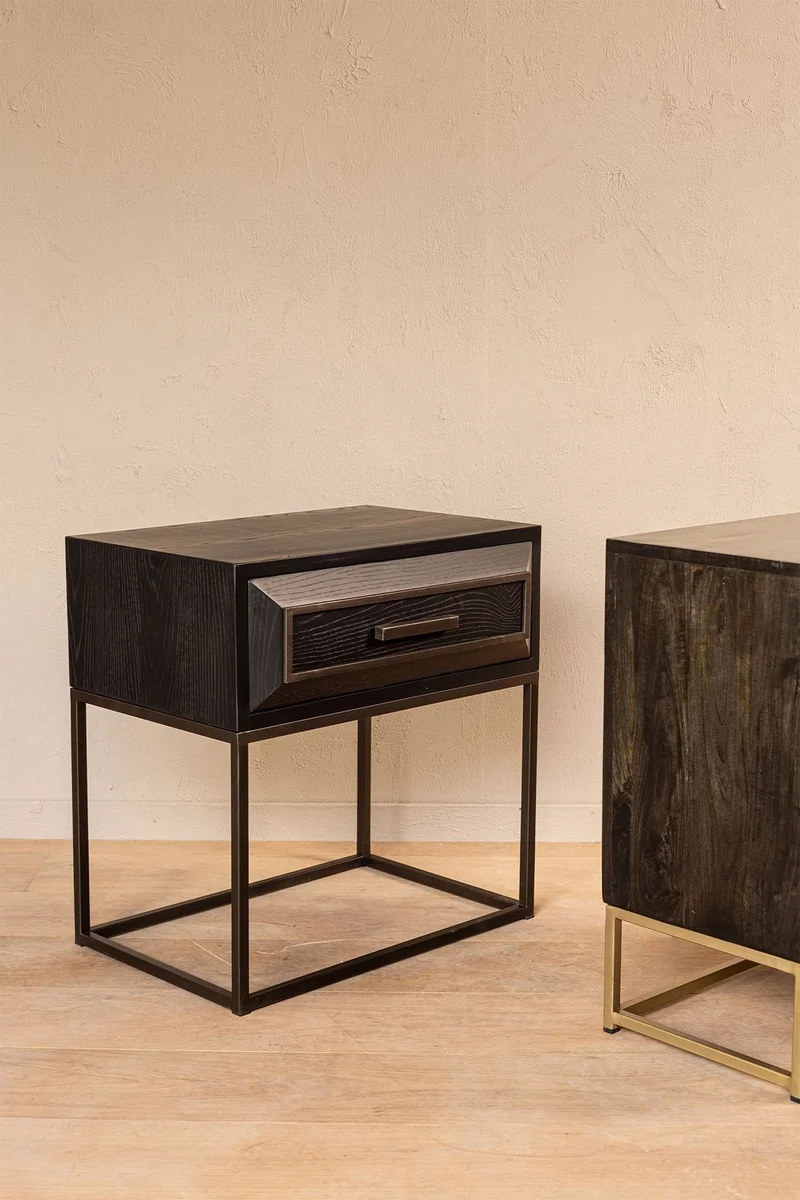Nachttisch Lixly Black
