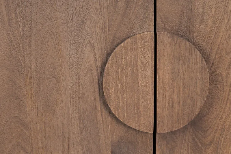 Kommode Latur | Mangoholz, 4 Türen, 200 cm
