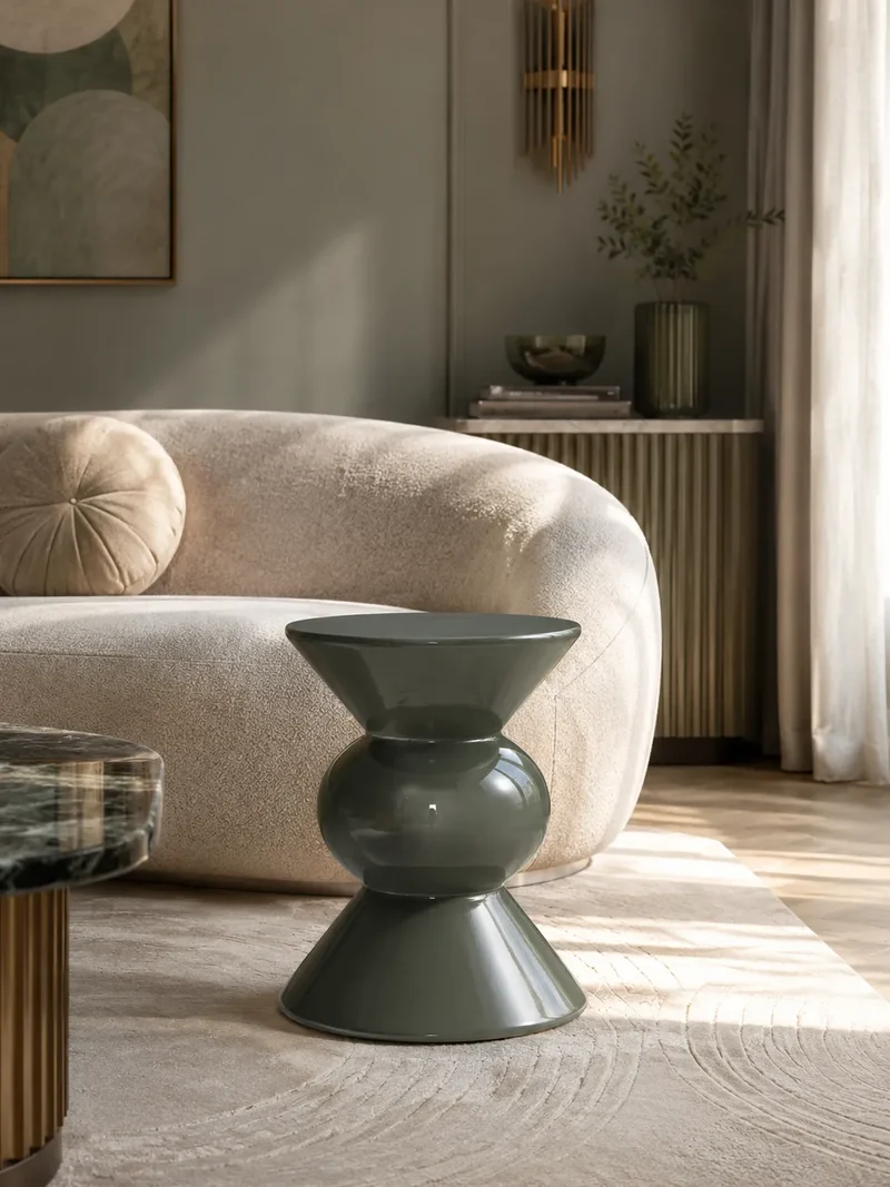 Rosolina Beistelltisch Fiberglas
