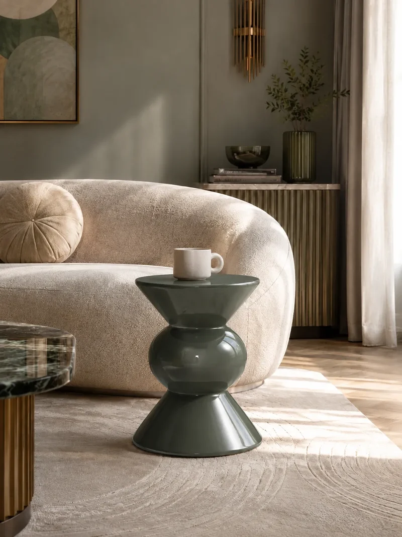 Rosolina Beistelltisch Fiberglas