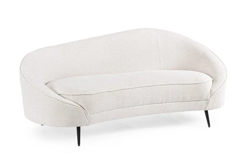 Sofa 3Pl Costance Weiss