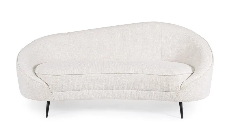 Sofa 3Pl Costance Weiss