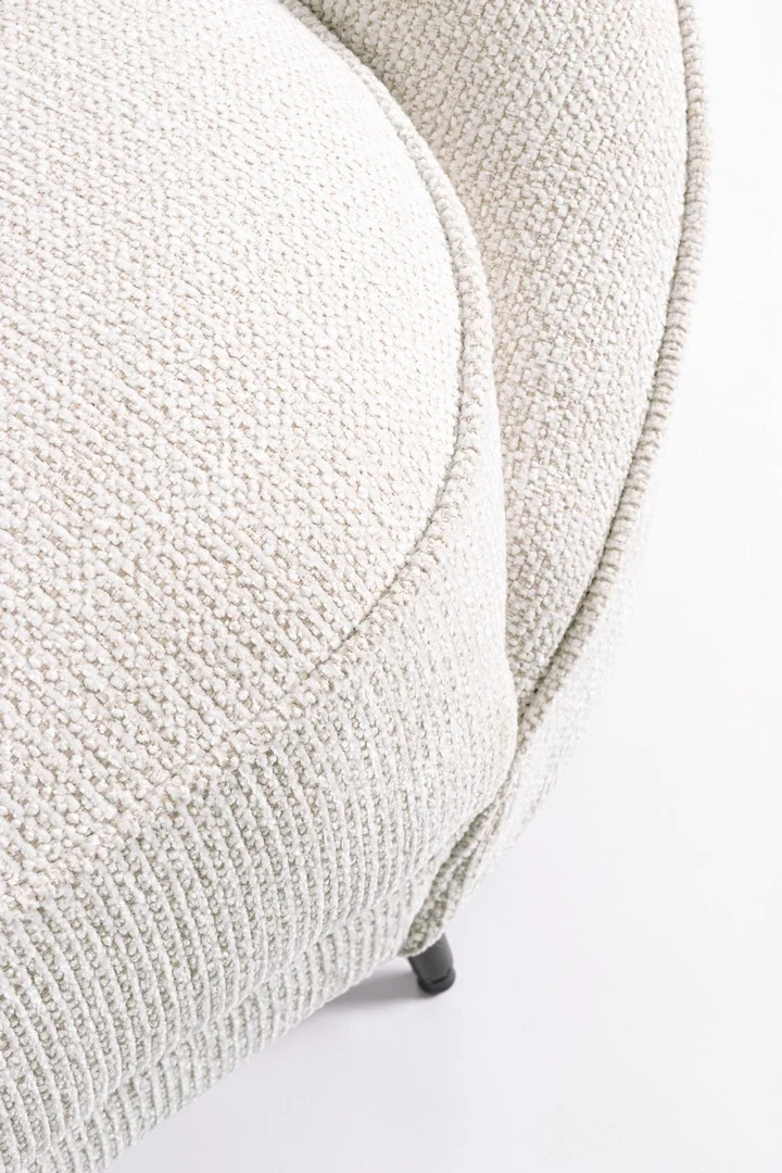 Sofa 3Pl Costance Weiss